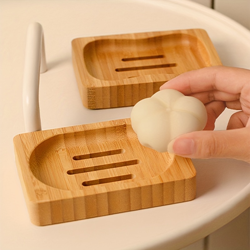 porte-savon en bois