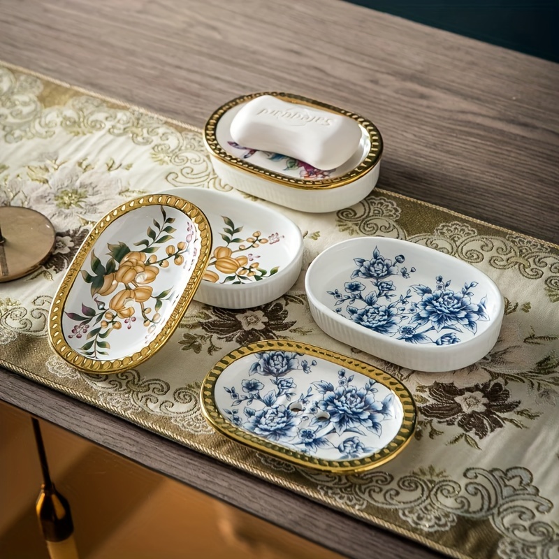 design floral en porcelaine