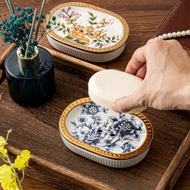 porte-savon en porcelaine