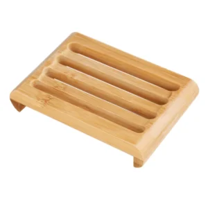 porte savon douche bois élégant
