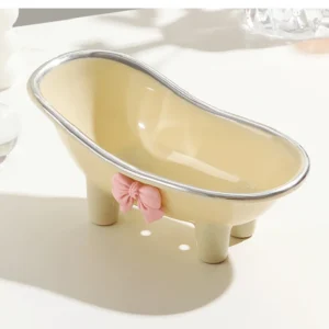 porte savon baignoire moderne