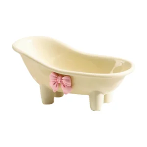 porte savon design baignoire