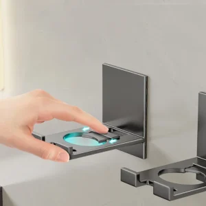 accessoire salle de bain sans perçage