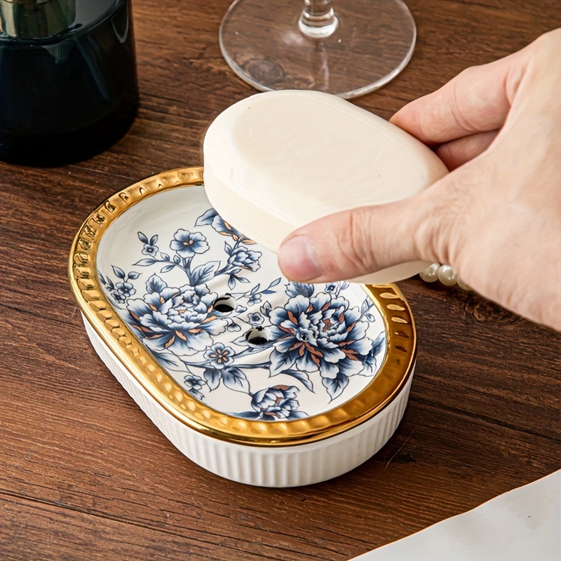 accessoire de bain en porcelaine
