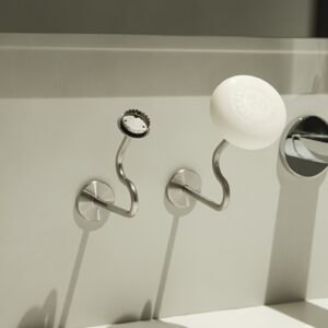 porte-savon inox magnétique