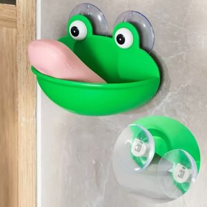 porte-savon grenouille vert