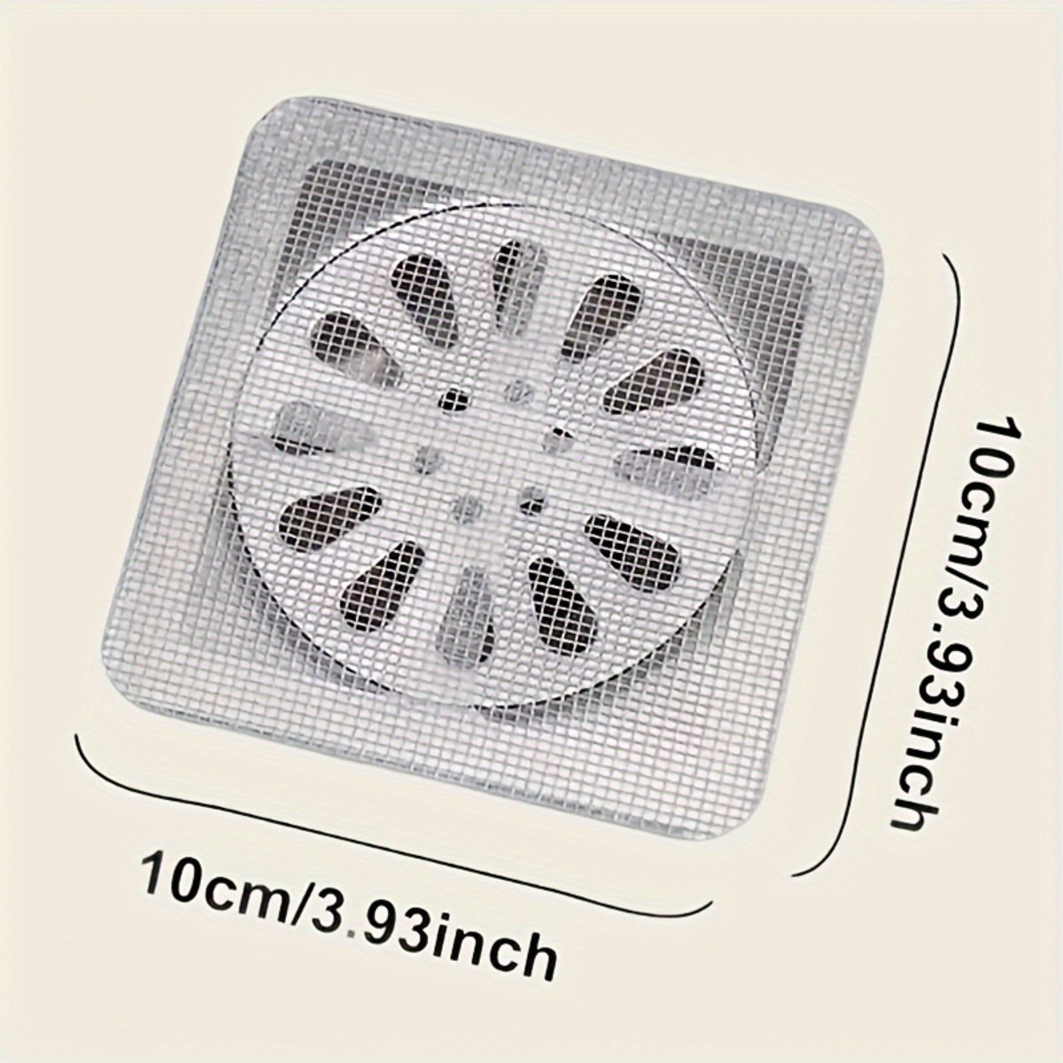 barrière à cheveux douche