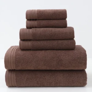ensemble serviettes bain luxe