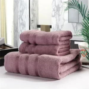 Ensemble serviette de bain