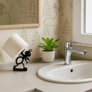 Porte rouleau papier toilette original
