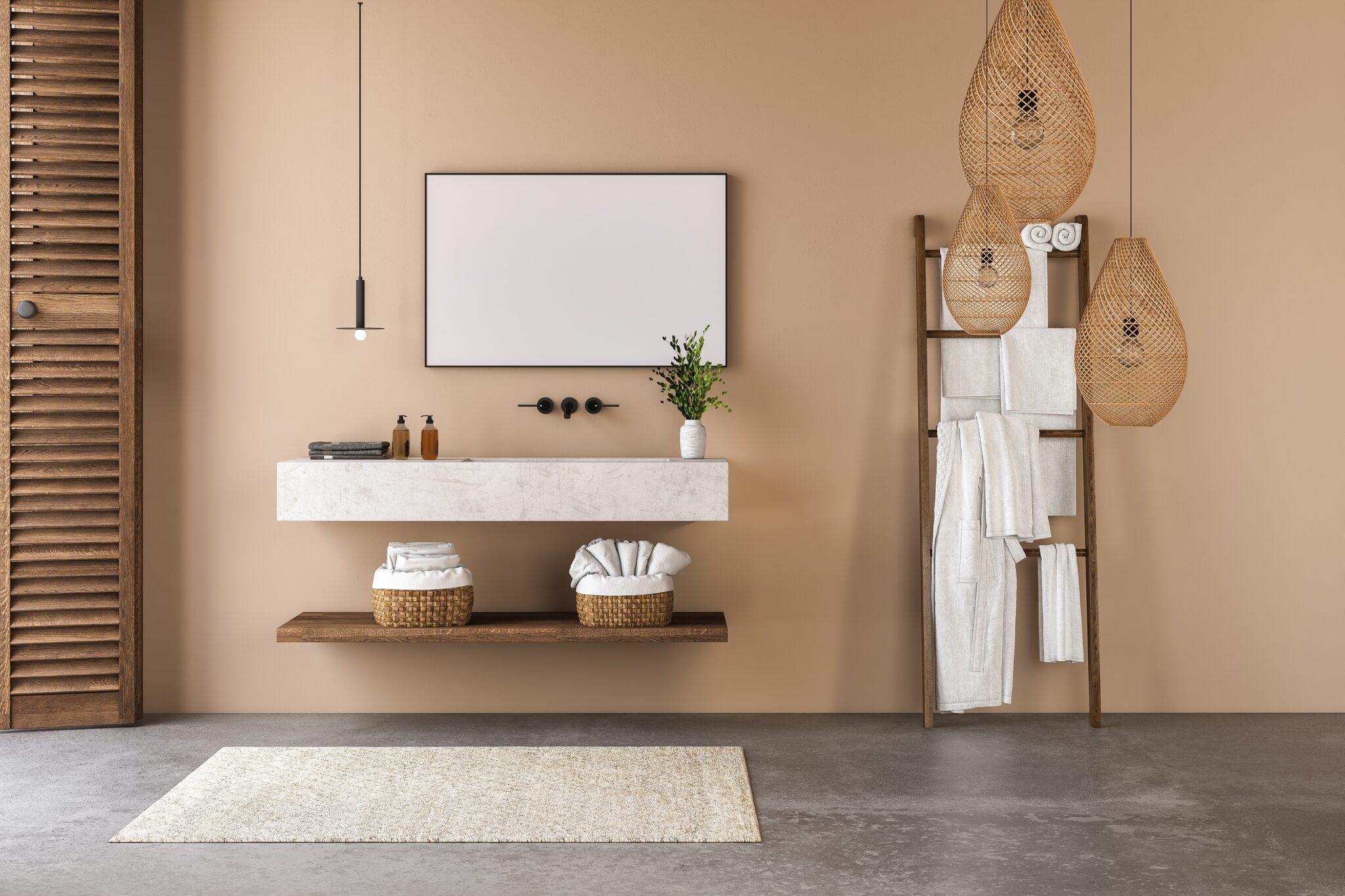 tapis salle da bain naturelle
